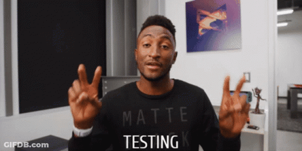 Testing Bunny Peace Sign GIF