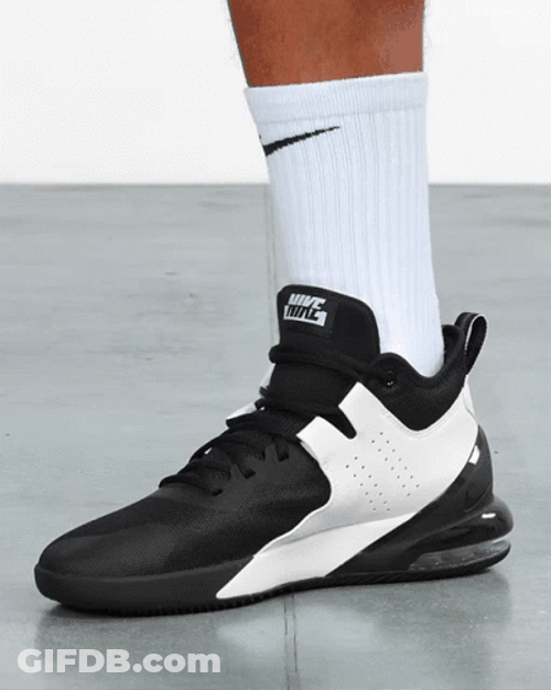 Testing Nice Nike Basketball Shoes GIF