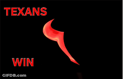 Texans Logo Surrounded By Sparklers GIF
