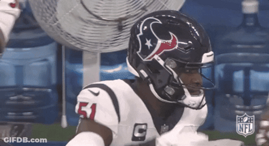 Texans Player And Coach Hand Shake GIF