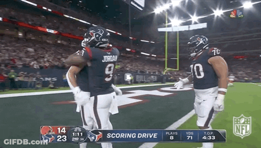 Texans Player Head Pat GIF