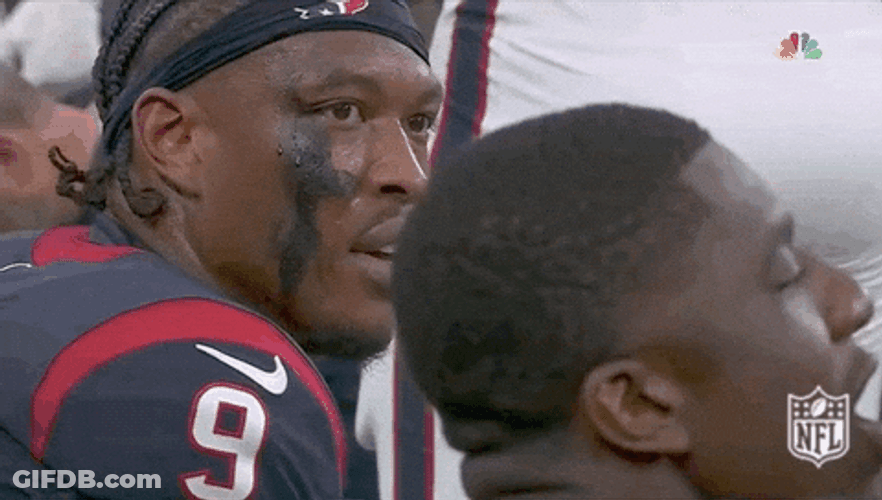 Texans Player Signs Oxygen GIF