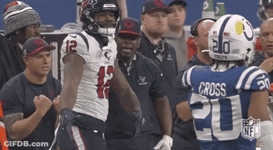 Texans Teasing Player GIF