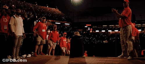 Texas A&M Supports Voting Rights With Basketball On A Stick GIF