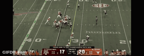 Texas A&M Vs SEC Football Game GIF