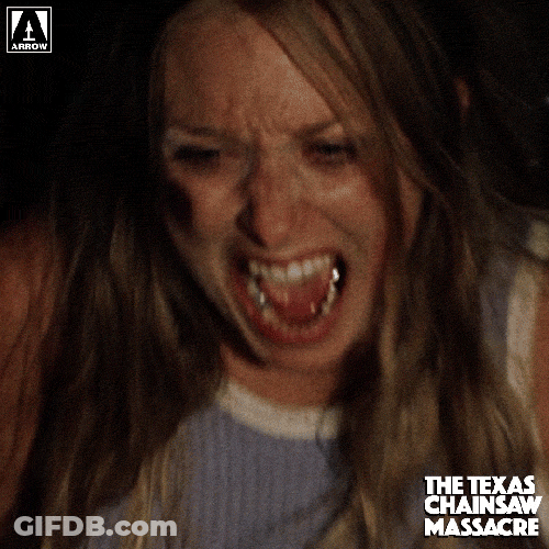 Texas Chainsaw Help Scream GIF