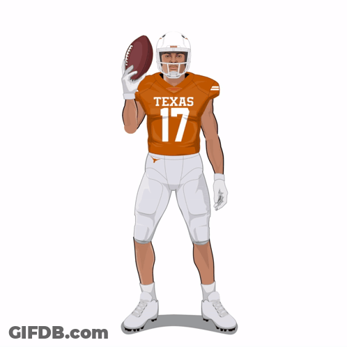 Texas Football Player Daylan McCutcheon GIF