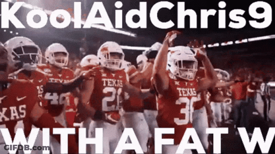 Texas Football Team Kool Aid GIF