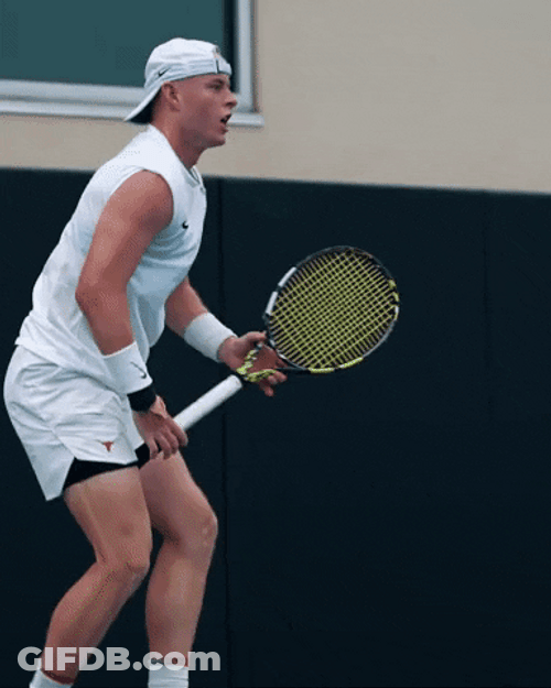 Texas Men's Tennis Longhorns GIF