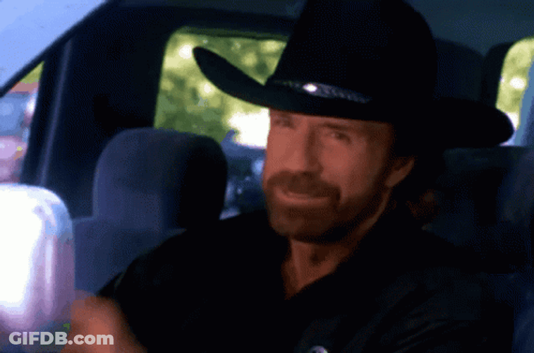Texas Ranger Chuck Norris GIF