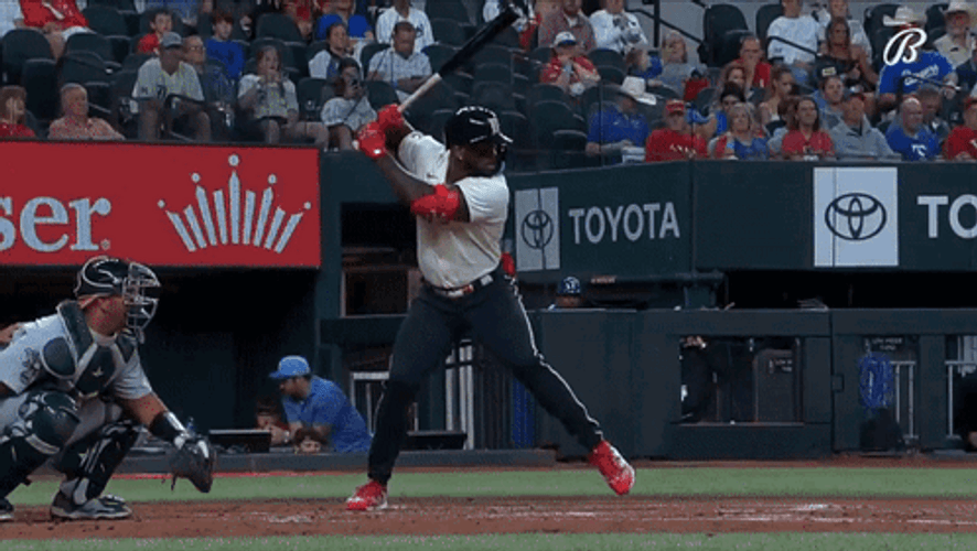 Texas Rangers Adolis Garcia Hit Home Run GIF