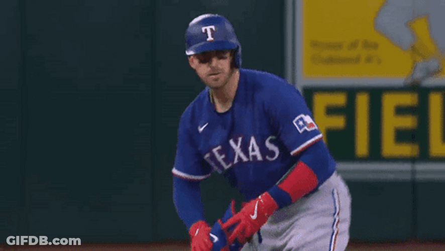 Texas Rangers Jonah Heim GIF