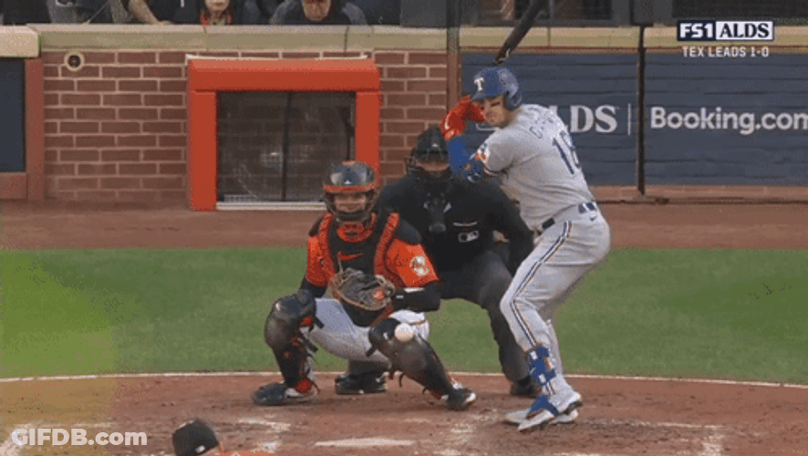Texas Rangers Perfect Hit GIF
