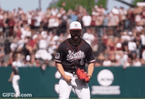 Texas Tech Mascot In Cowboy Hat GIF
