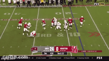 Texas Vs Houston Football Game GIF