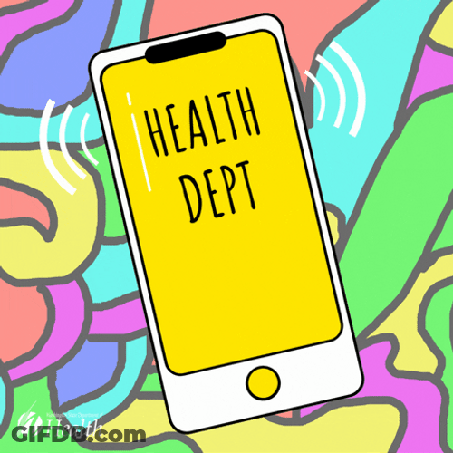 Text  Phone Ringing Health Dept GIF
