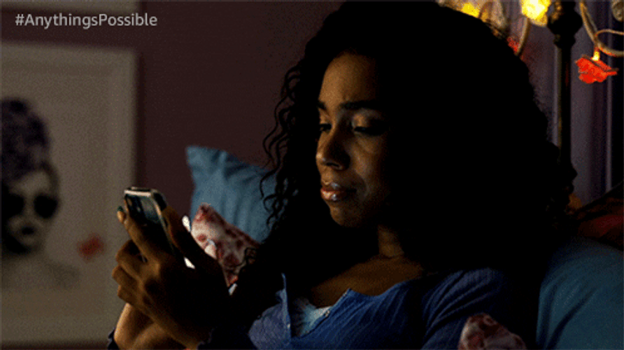 Texting I'm Busy GIF
