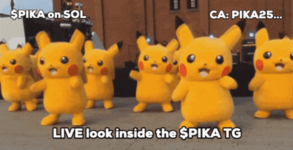 Tg Dancing Pikachu GIF