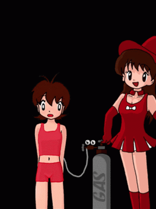 Tg Tf Anime Girl Growing Up Transition GIF