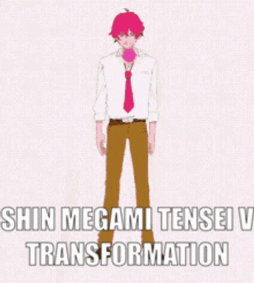 Tg Tf Shin Megami Tensei V Gender Transformation GIF