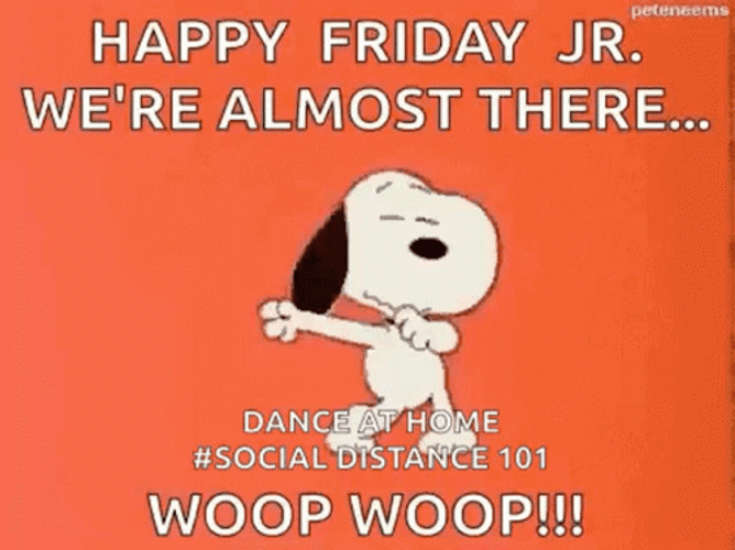 Tgi Wednesday Friday We're Almost There GIF