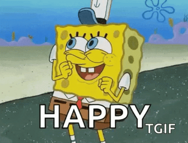 Tgi Wednesday Funny SpongeBob Dance GIF