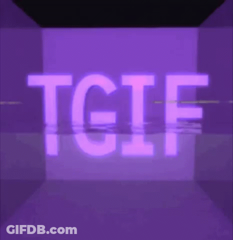 TGIF Glowing In Purple Box GIF