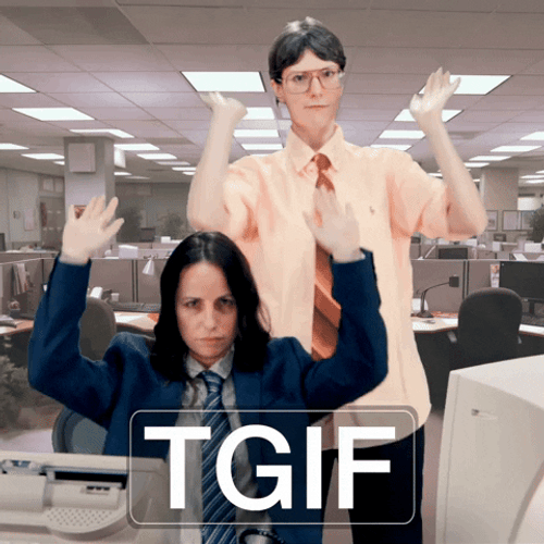 Tgif Meme Officemates Dancing GIF