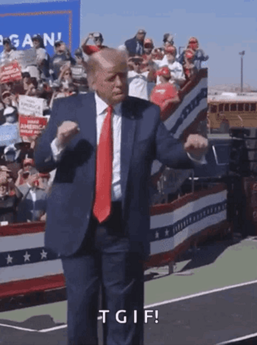TGIF Trump Dance GIF
