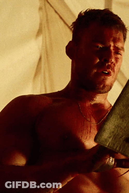 Thad Castle Alan Ritchson Confused Face GIF