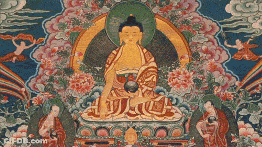 Thangka God Painting GIF