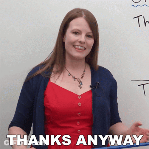 Thank Anyway Emma GIF