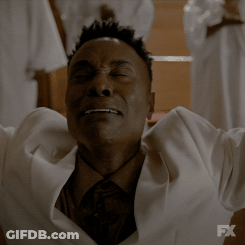 Thank God Billy Porter Pose GIF
