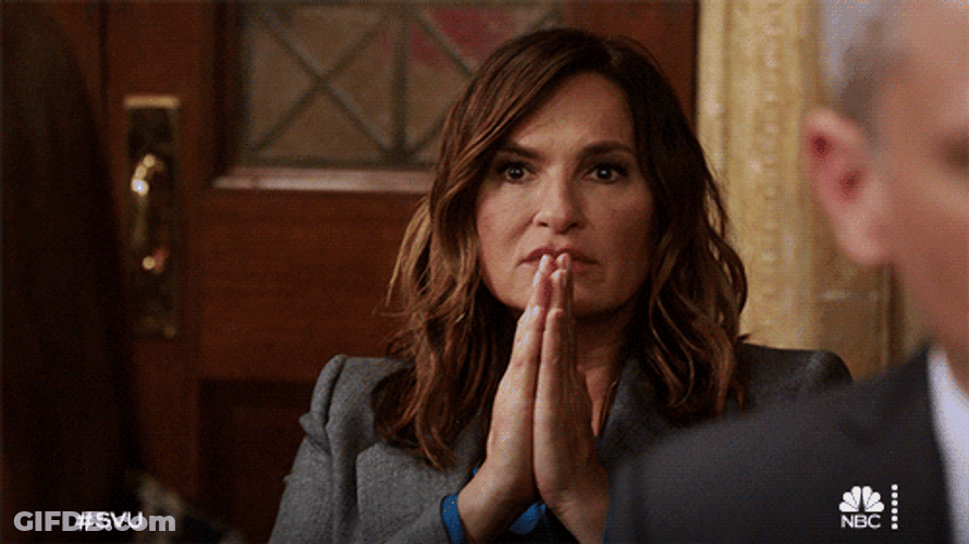 Thank God Clap Olivia Benson GIF