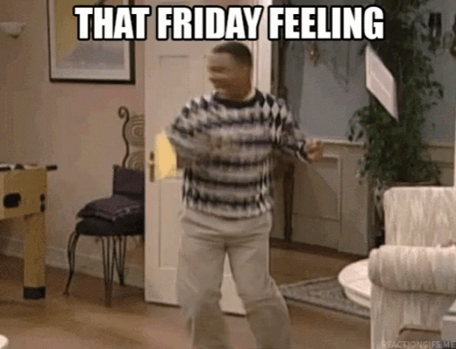 Thank God Its Friday Dance Celebration GIF