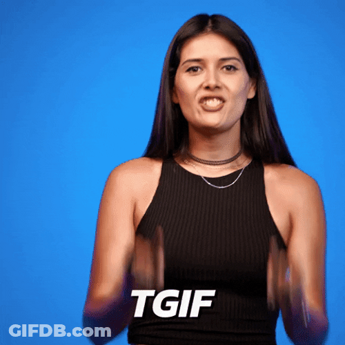 Thank God Its Friday Savage Lady GIF
