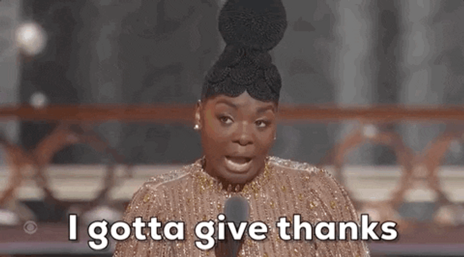 Thank God Joaquina Kalukango Tony Awards GIF
