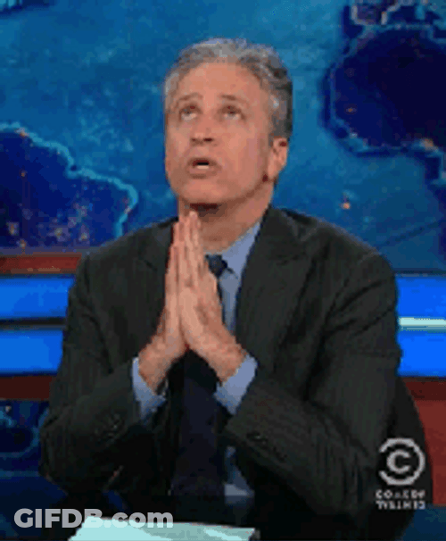 Thank God Jon Stewart GIF