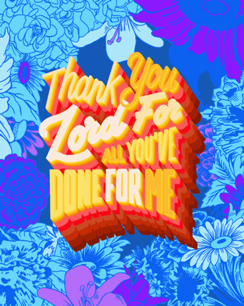 Thank God Pop Text GIF