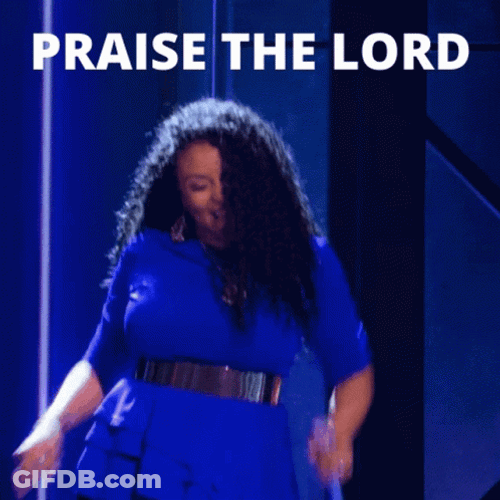 Thank God Praise Lord Dance GIF