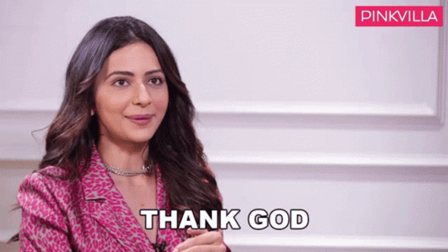 Thank God Rakul Preet Singh GIF