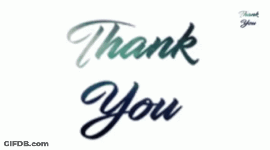 Thank You Animated Message GIF