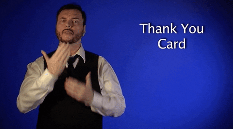 Thank You Asl Card Sign Language GIF