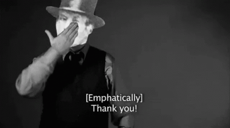 Thank You Asl Laurent Clerc GIF