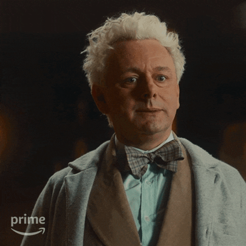 Thank You Aziraphale GIF