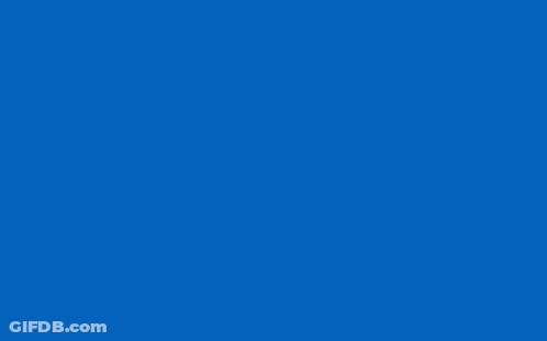 Thank You Blue Letters On Yellow Stars GIF