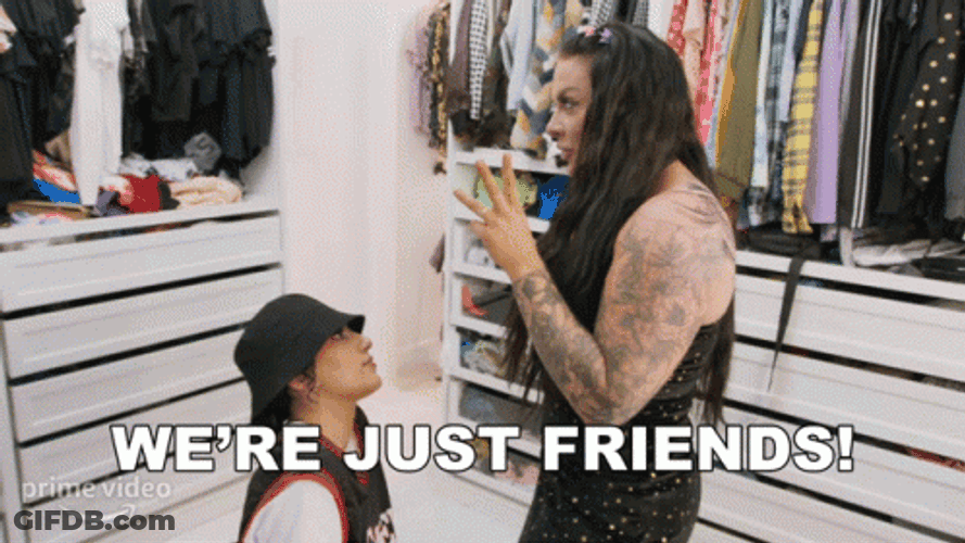 Thank You But We're Just Friend GIF