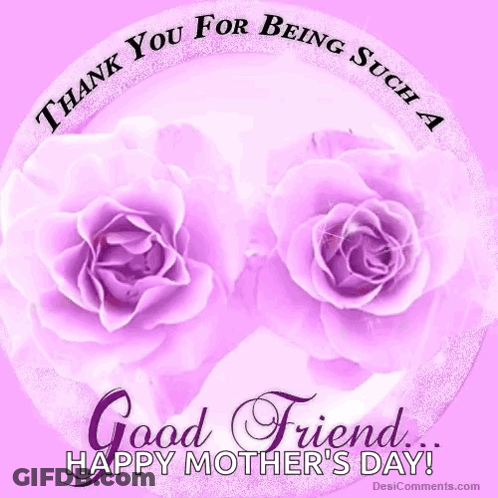 Thank You Card For Good Friend GIF