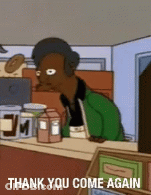 Thank You Come Again GIF