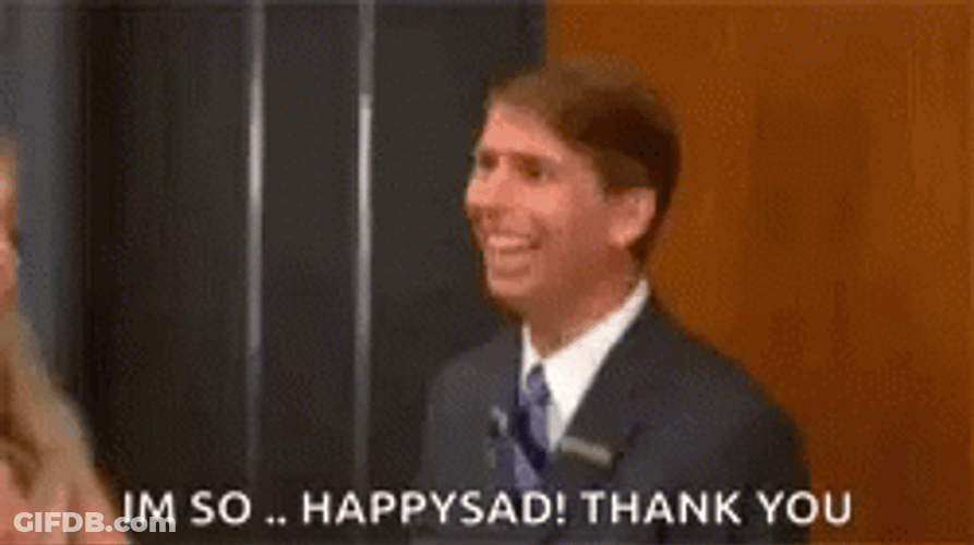 Thank You Crying Happy Sad Man GIF